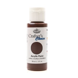 Crafters Choice Acrylic Paint Burnt Umber 59ml