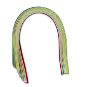Quill Paper 3mm Assorted Colours (100 strips)