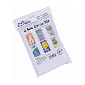 Silk Card Kit Assorted Designs 6 Pack