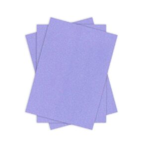 Glitter Card A4 LILAC Pack of 3