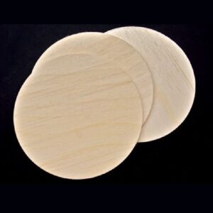 Plywood Plaque 125mm (5inch) Pack of 3