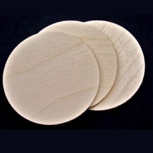 Plywood Plaque 75mm (3inch) Pack of 3
