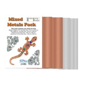 Mixed Metal Foil Pack Copper, Pewter, Alumin