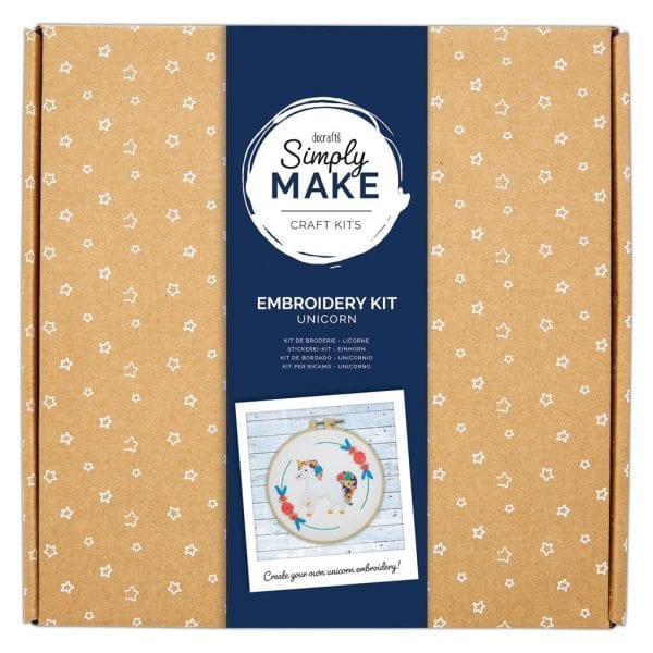 Embroidery Kit - Simply Make - Unicorn