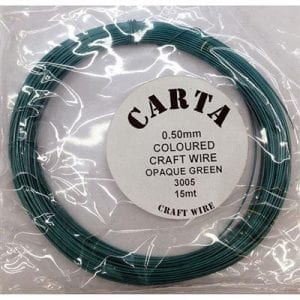 West Craft Wire Opaque Green 0.5Mm