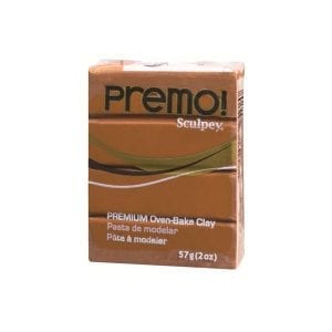 Premo Classic Oven Bake Clay Raw Sienna