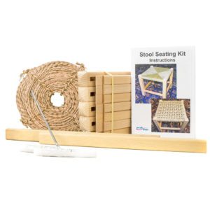 Peakdale Seagrass stool kit contents