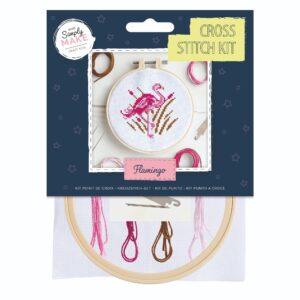 Cross Stitch Kit Flamingo