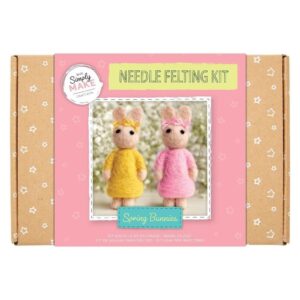 Needle Felting Kits Spring Bunnies