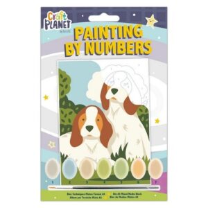 Mini Paint By Numbers Kit - Dogs