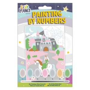 Mini Paint By Numbers Kit - Fairytale Castle