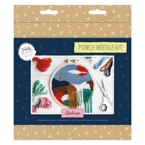Simply Make Punch Needle Kit - Landscape