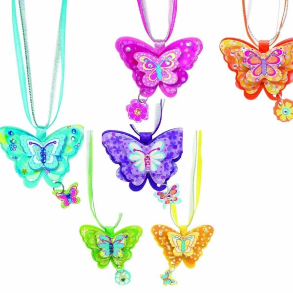 Creativity for Kids - Butterfly Necklaces