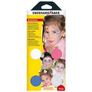 Eberhard Faber Face Paint Set 4 Girly Colours