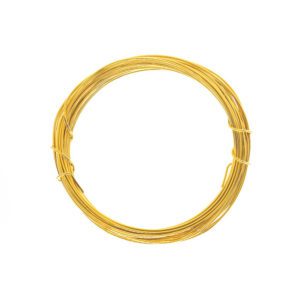Jewellery Wire Gold 0.8mm - 3mt