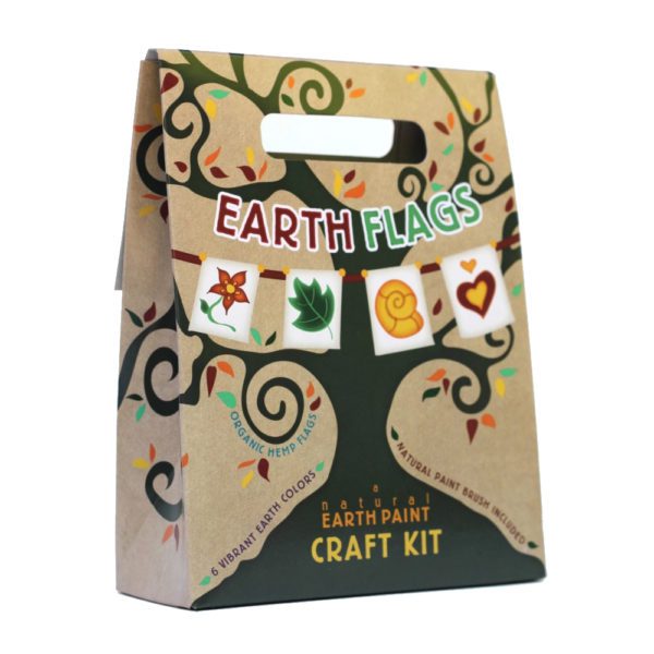 Natural Earth Paint - Earth Flags Craft Kit