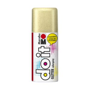 Marabu Do-It Spray Glitter Gold 150ml