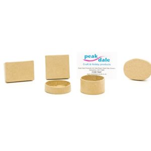 Paper Mache Craft Box 6