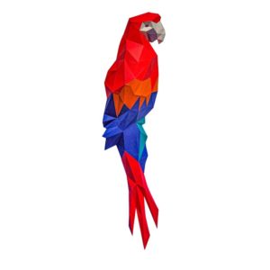 Papercraft World Macaw 1