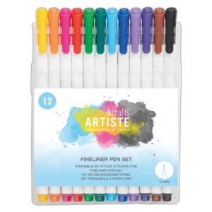Artiste Fine Liner Pen Set (12pk)