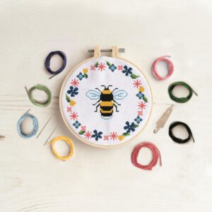 Simple Make Cross Stitch Kit - Bee