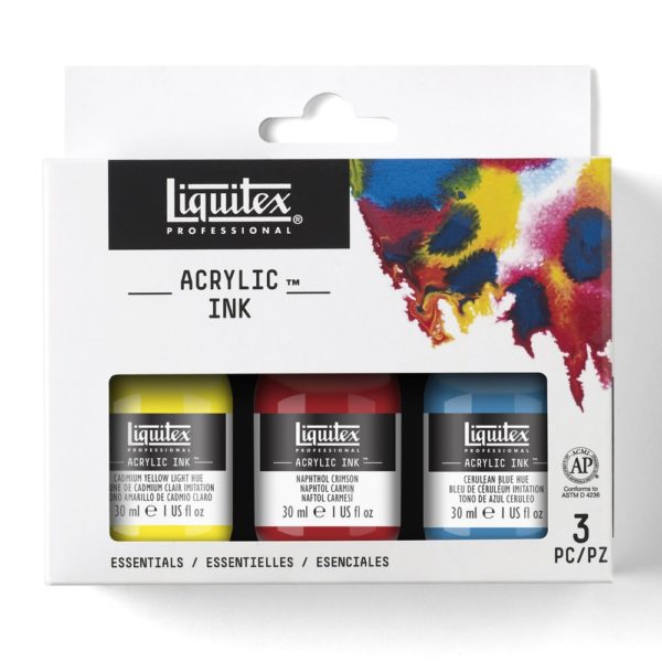 Liquitex acrylic ink essentials 3x30ml