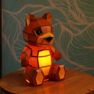 Papercraft World Teddy Bear - (Suitable for Lamp)