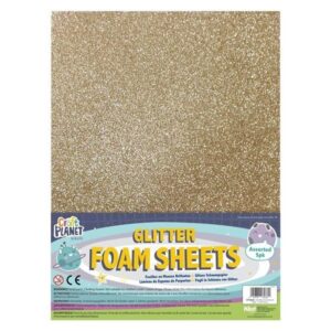 A4 Glitter Foam Sheets (5pk)